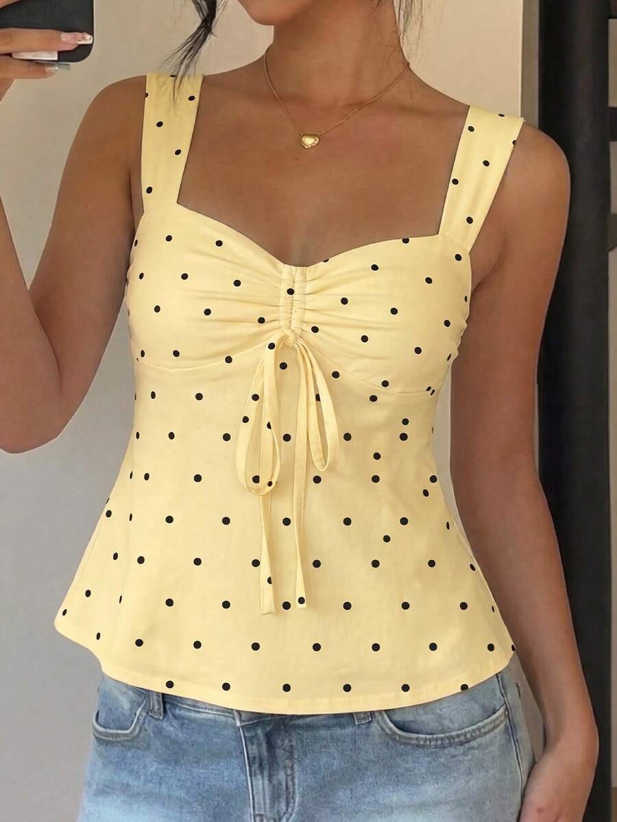 Damen Spitzen-Trägershirt Weiß – Lässiges Spitzenhemd für Alltag & Freizeit