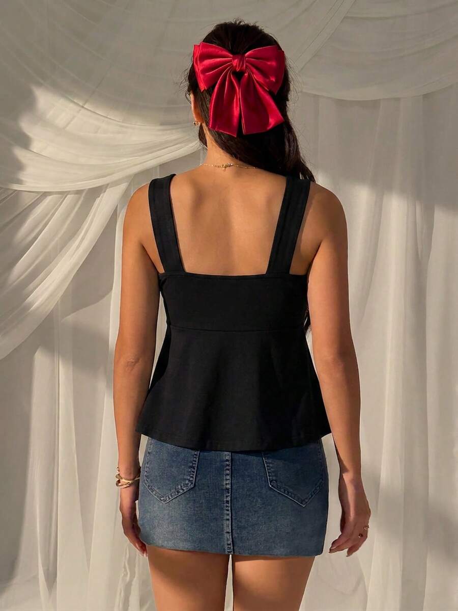 Damen Spitzen-Trägershirt Weiß – Lässiges Spitzenhemd für Alltag & Freizeit
