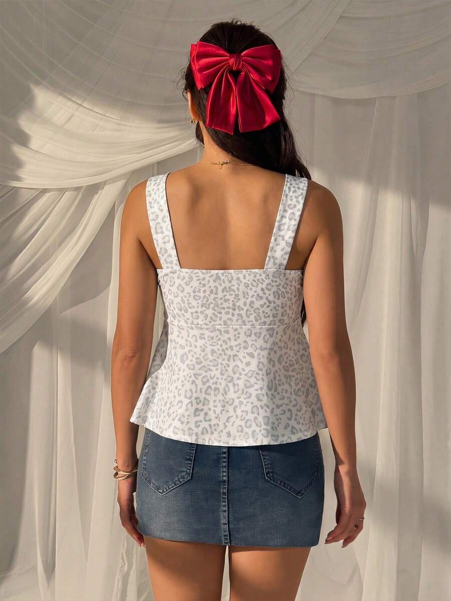 Damen Spitzen-Trägershirt Weiß – Lässiges Spitzenhemd für Alltag & Freizeit