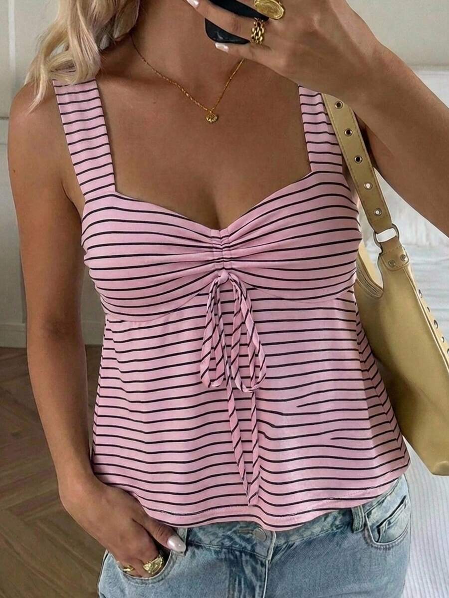 Damen Spitzen-Trägershirt Weiß – Lässiges Spitzenhemd für Alltag & Freizeit