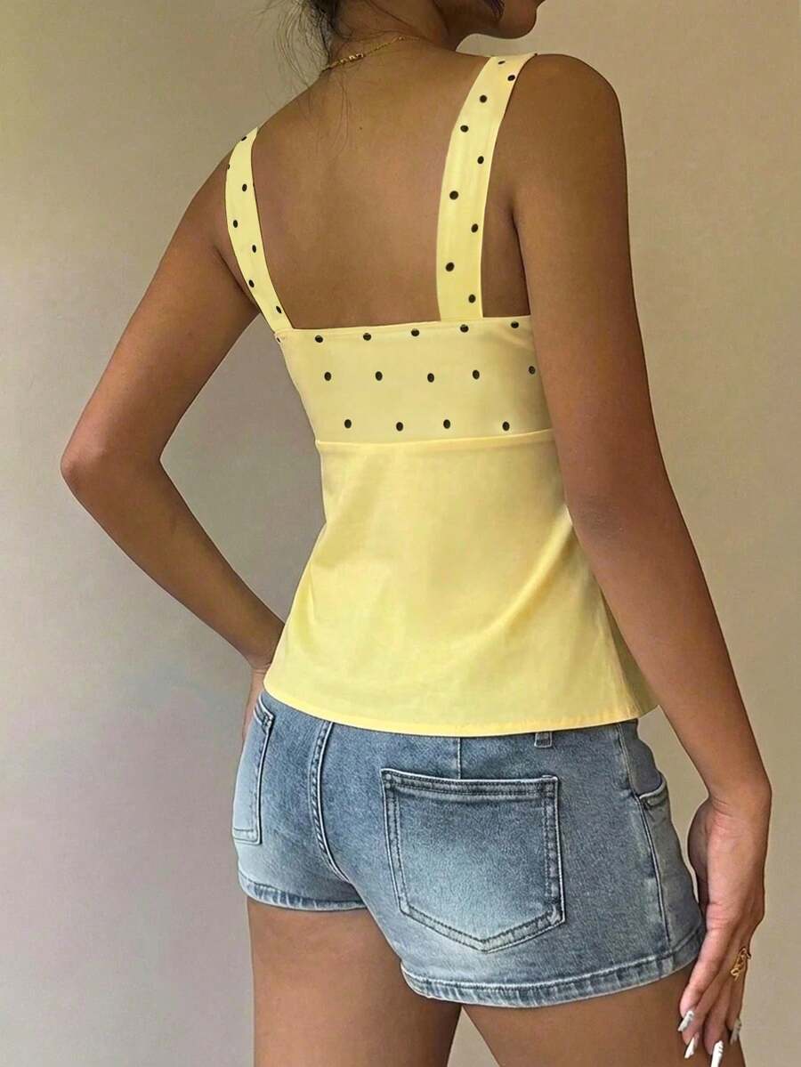 Damen Spitzen-Trägershirt Weiß – Lässiges Spitzenhemd für Alltag & Freizeit