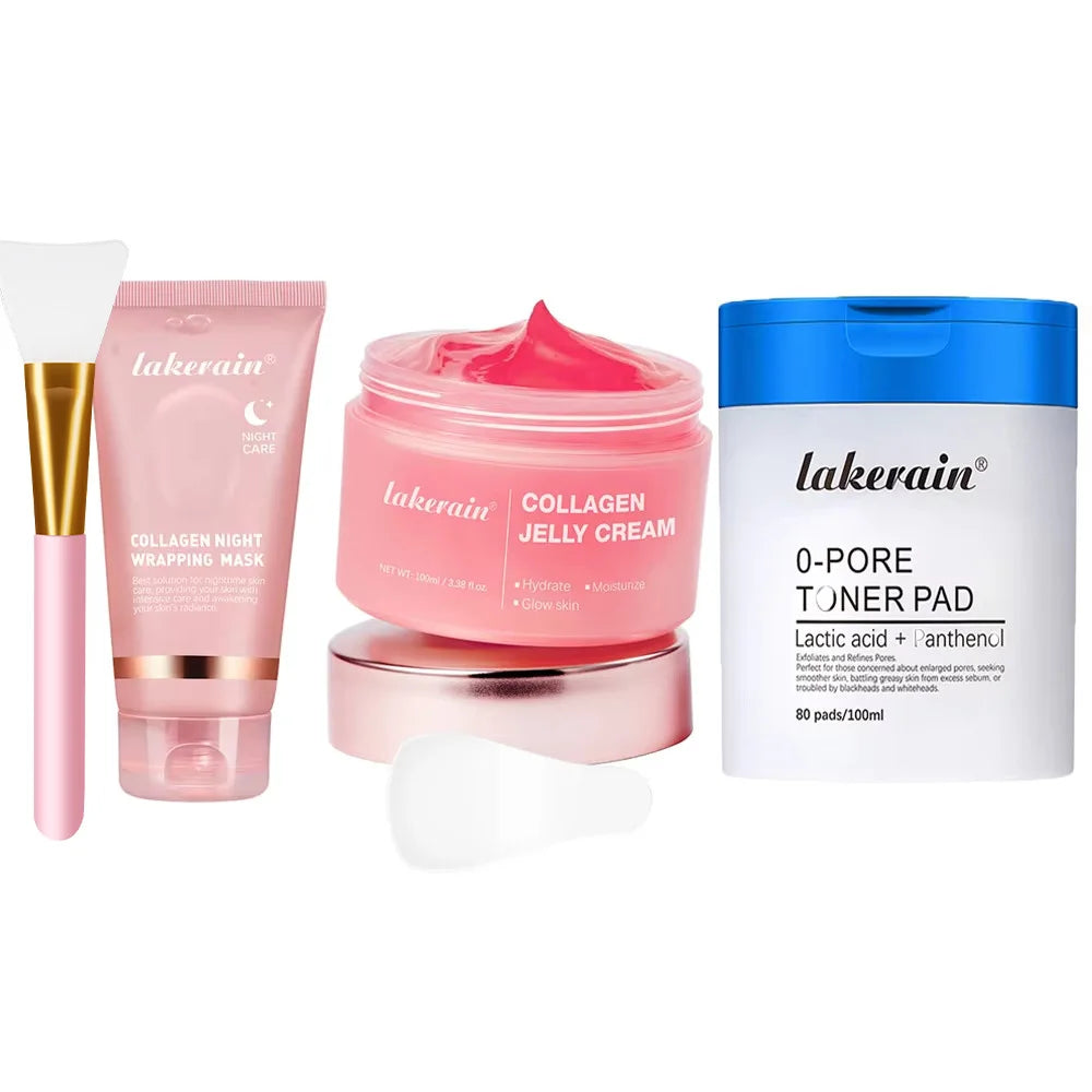 Koreanische Tiefe Kollagen Maske Peel Off Maske Gesicht Anti Falten Lifting Hautpflege Masken Bio Pack Nacht Verpackung Frau Übernachtung Haut