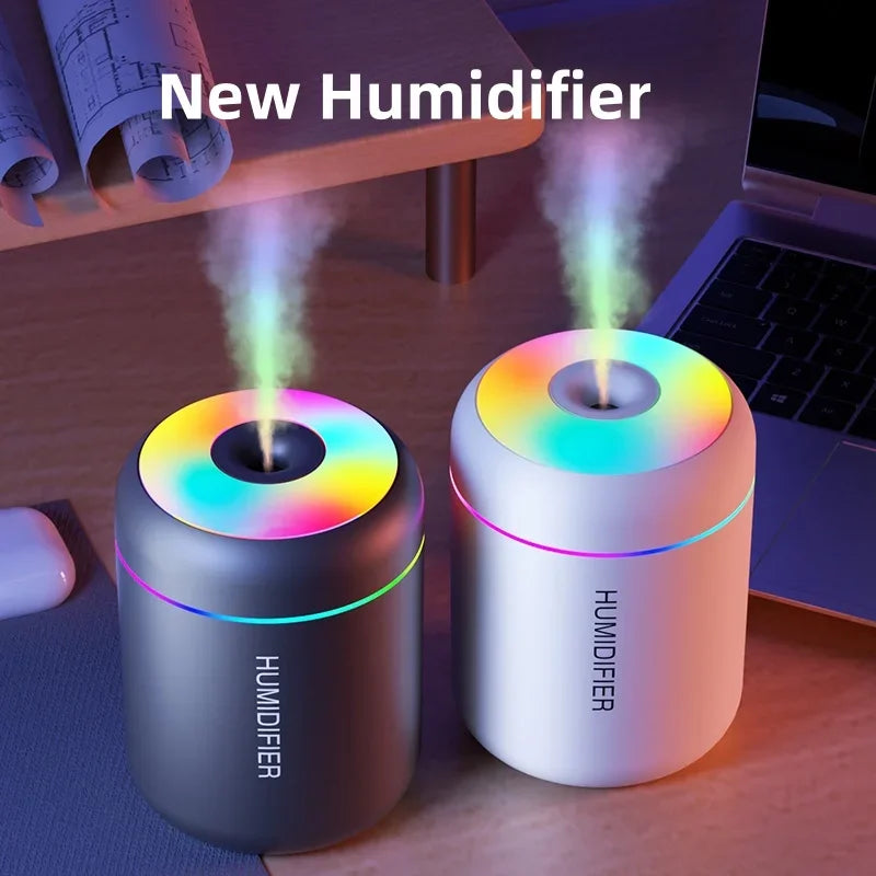 180ml Mini Luftbefeuchter USB – Aroma Diffuser, Ätherische Öle, Luftreiniger für Auto, Zuhause & Schlafzimmer