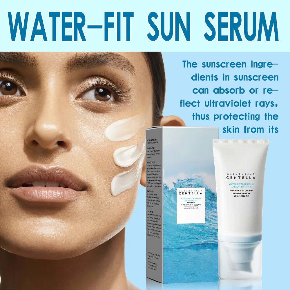 Original 50+ Gesichts-Sonnenschutz Centella Protector UV Sun Sunblock Hautaufhellungscreme Koreanische feuchtigkeitsspendende Schutzpflege Körper