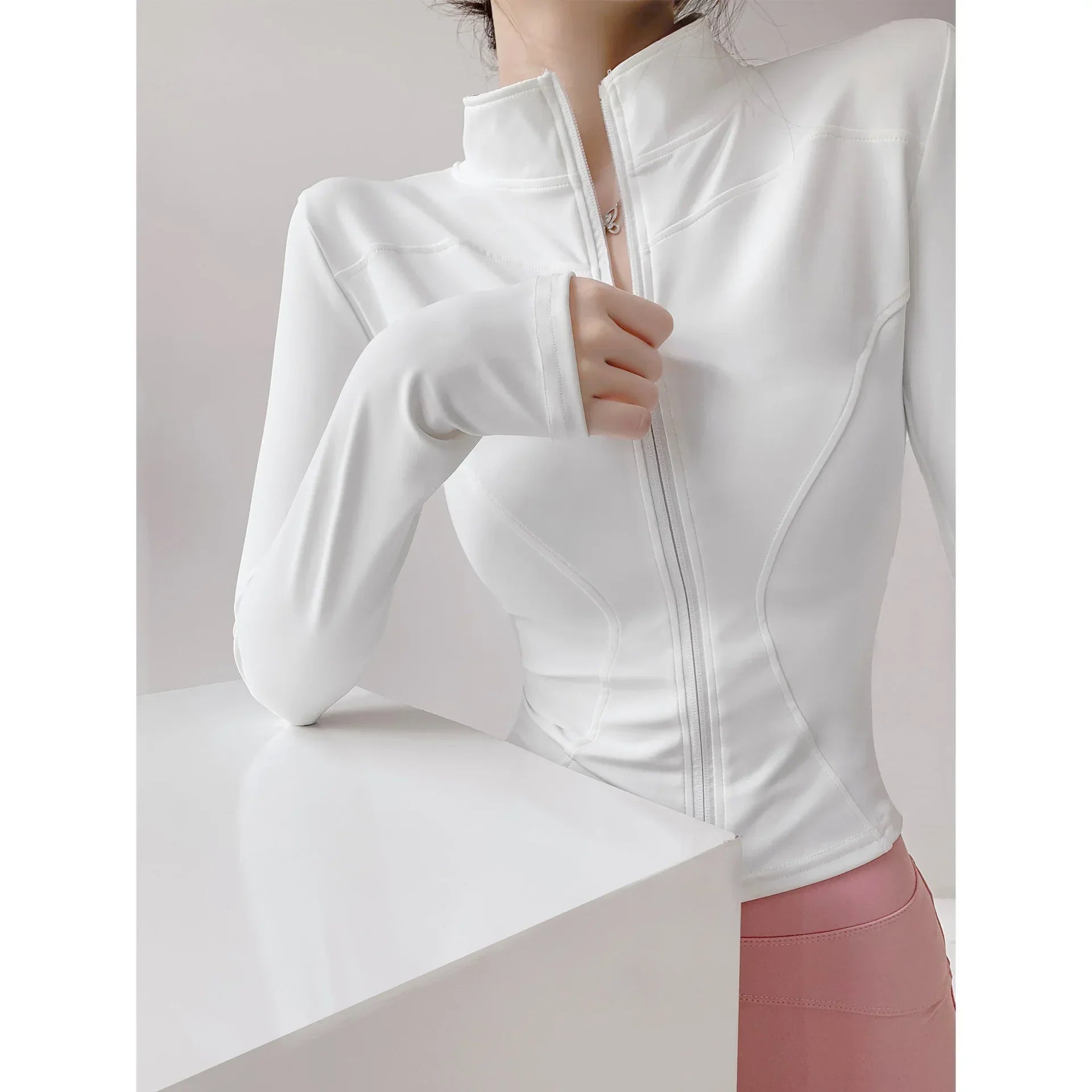 Schnelltrocknende Sport-Jacke für Damen – Yoga & Laufjacke