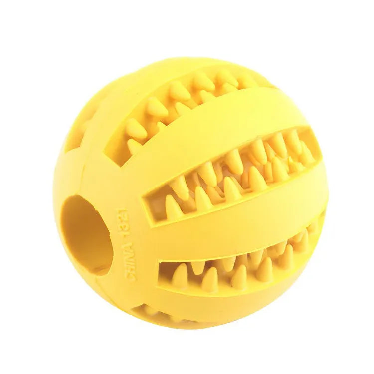 Hundespielzeugball – Ungiftig, Bissfest, mit Leckerli-Funktion