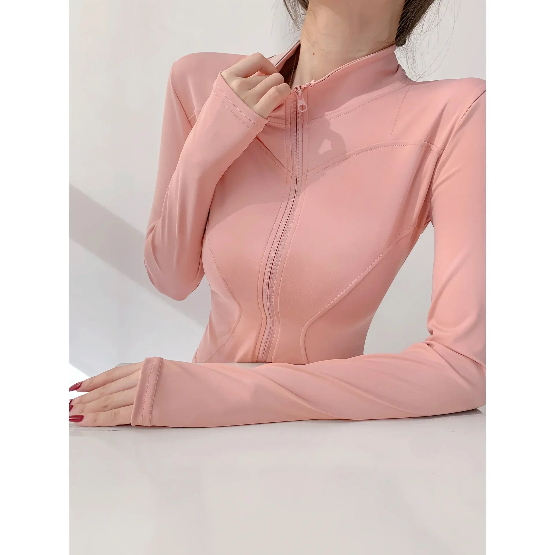 Schnelltrocknende Sport-Jacke für Damen – Yoga & Laufjacke