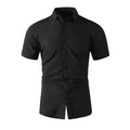 Business Casual Kurzarmhemd für Herren
