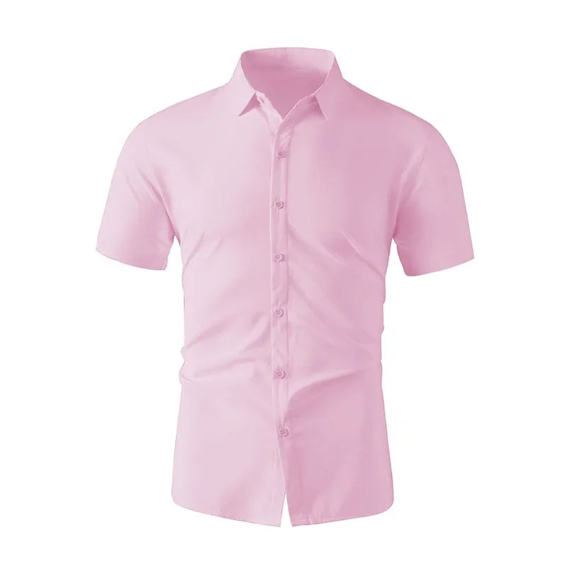 Business Casual Kurzarmhemd für Herren