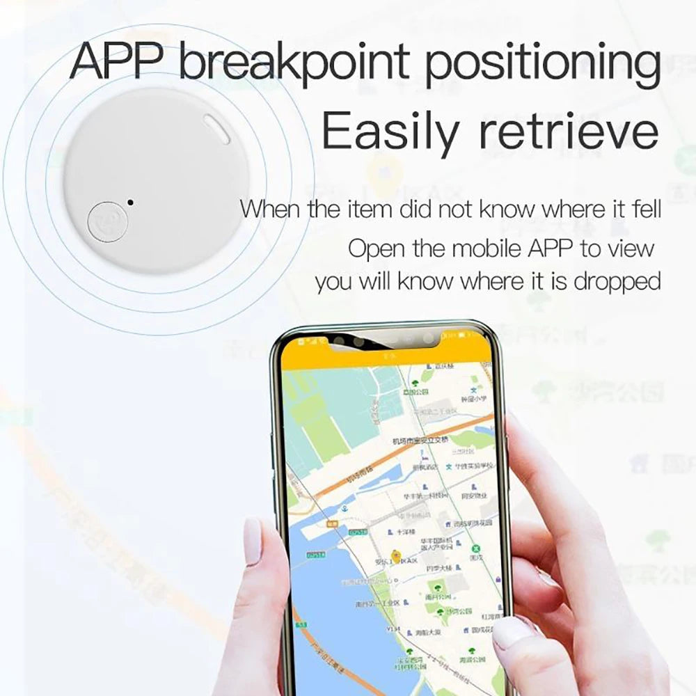 Anti-Verlust Tracker – Bluetooth 5.0 GPS Finder für Schlüssel, Geldbeutel &amp; Haustiere