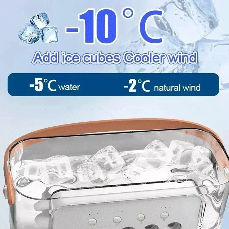 3-in-1 Ventilator &amp; Luftbefeuchter mit LED-Licht