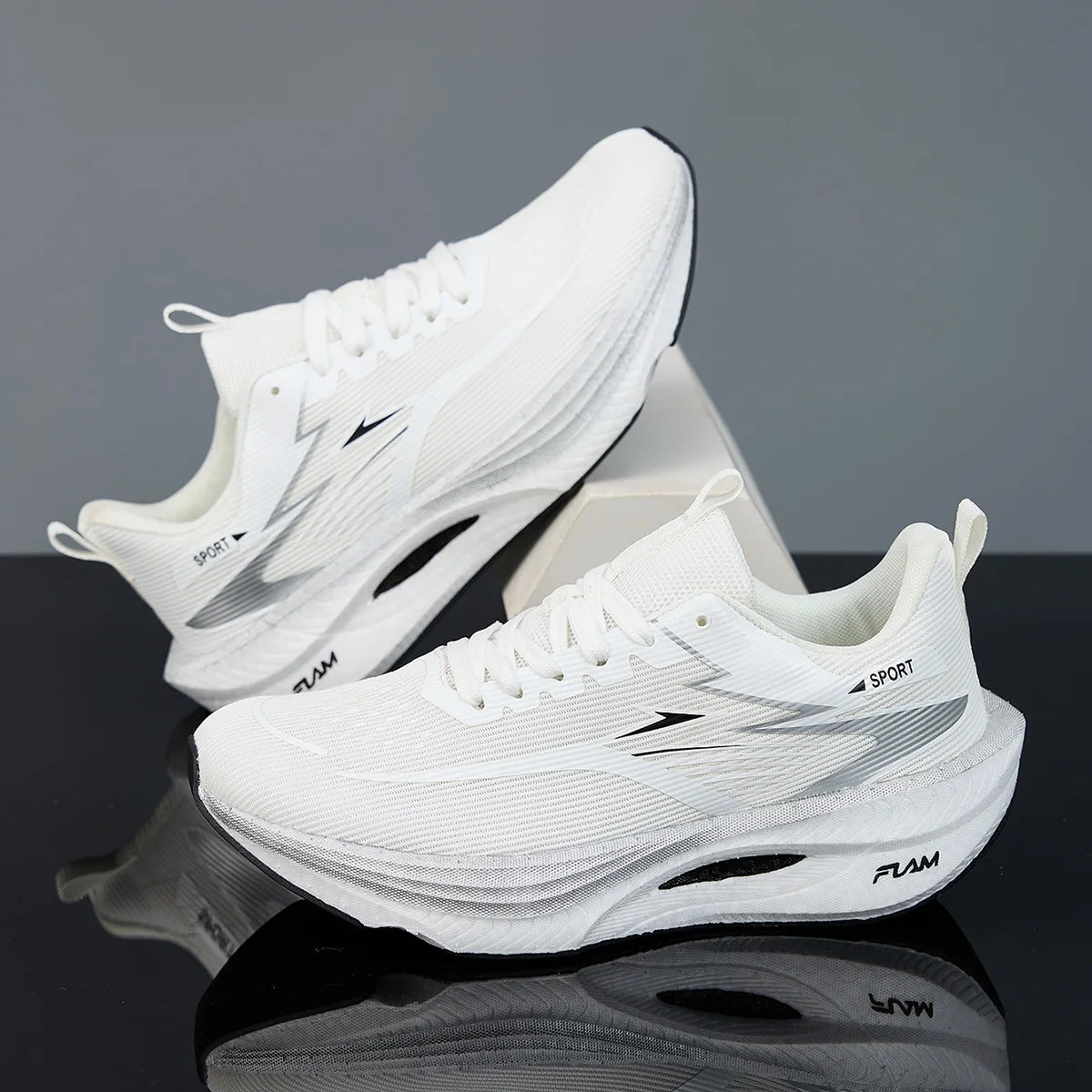 Herren-Sport-Laufschuhe – Atmungsaktiv, Leicht, Rutschfest