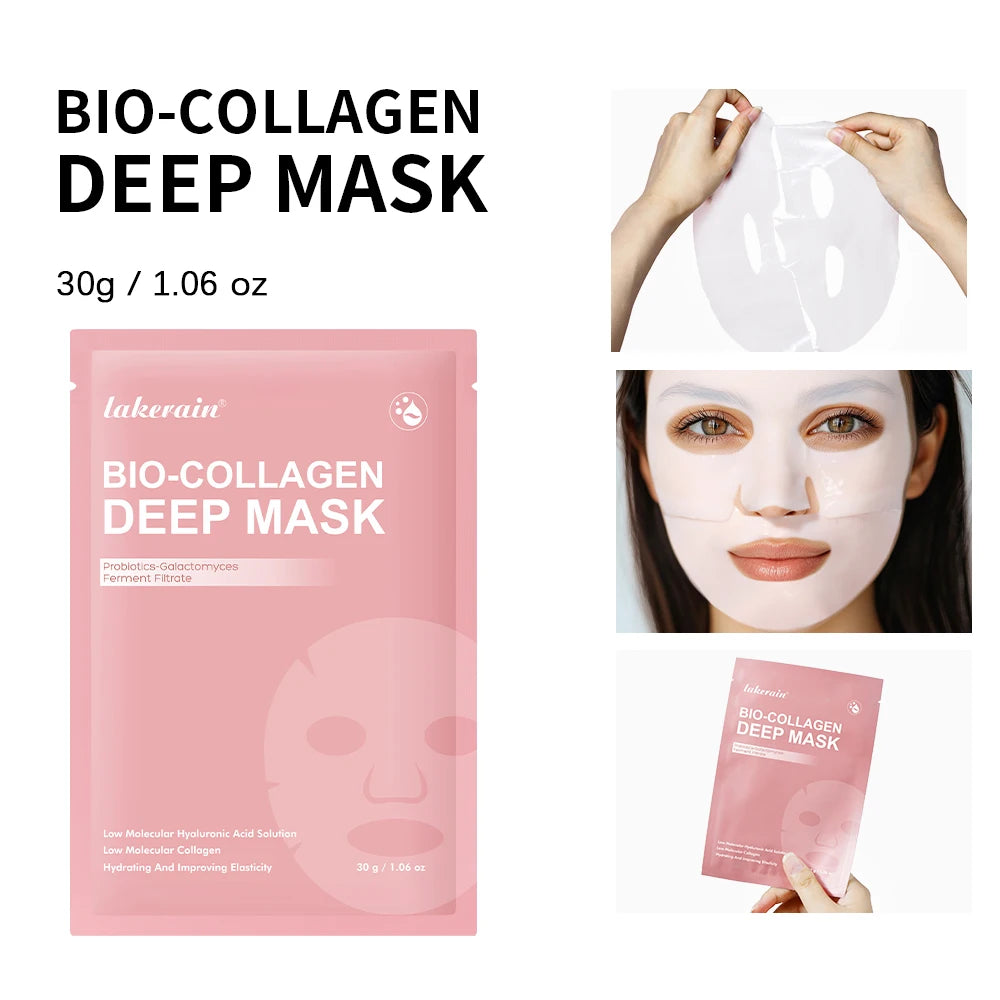 Koreanische Tiefe Kollagen Maske Peel Off Maske Gesicht Anti Falten Lifting Hautpflege Masken Bio Pack Nacht Verpackung Frau Übernachtung Haut