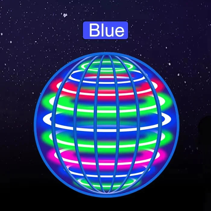 Schwebender Magischer UFO-Flugball mit LED-Beleuchtung, Automatisch Rotierendes Fluggerät, Outdoor-Spielzeug, Geburtstagsgeschenk