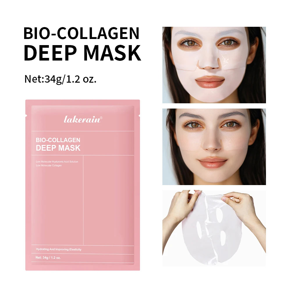 Koreanische Tiefe Kollagen Maske Peel Off Maske Gesicht Anti Falten Lifting Hautpflege Masken Bio Pack Nacht Verpackung Frau Übernachtung Haut