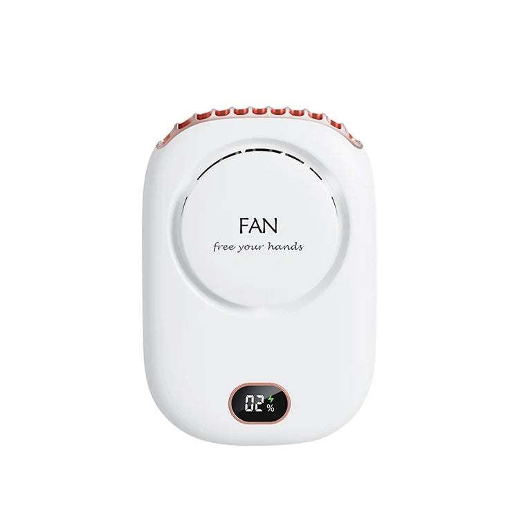 Tragbarer Halsventilator – USB Wiederaufladbar, 1800mAh