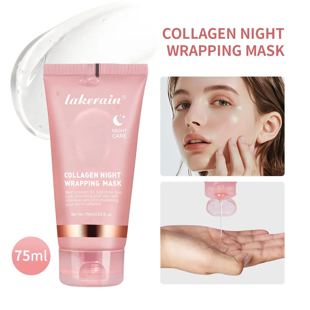Koreanische Tiefe Kollagen Maske Peel Off Maske Gesicht Anti Falten Lifting Hautpflege Masken Bio Pack Nacht Verpackung Frau Übernachtung Haut