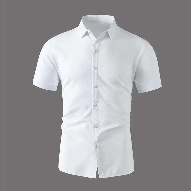 Business Casual Kurzarmhemd für Herren