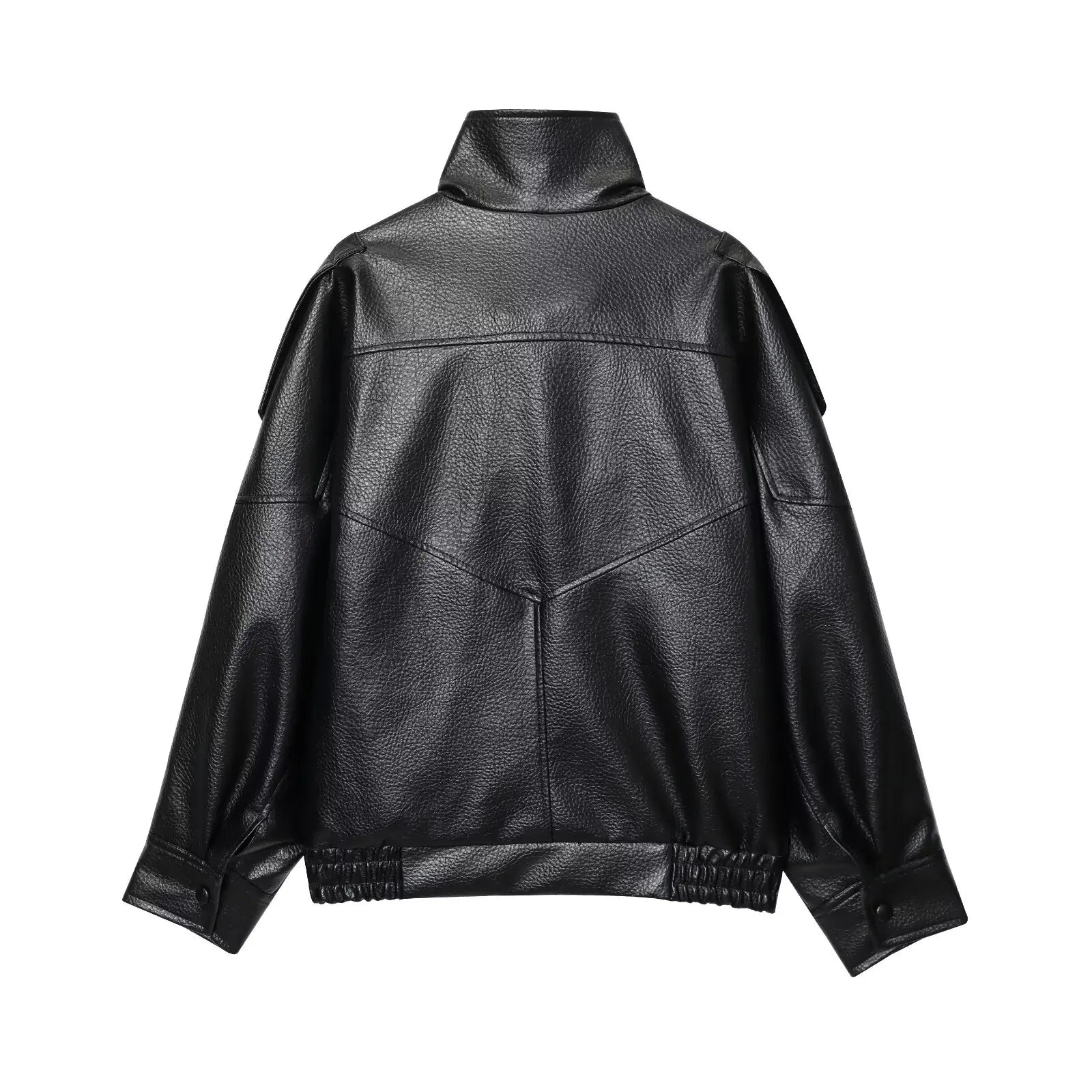TFMLN Kunstleder-Jacke für Damen