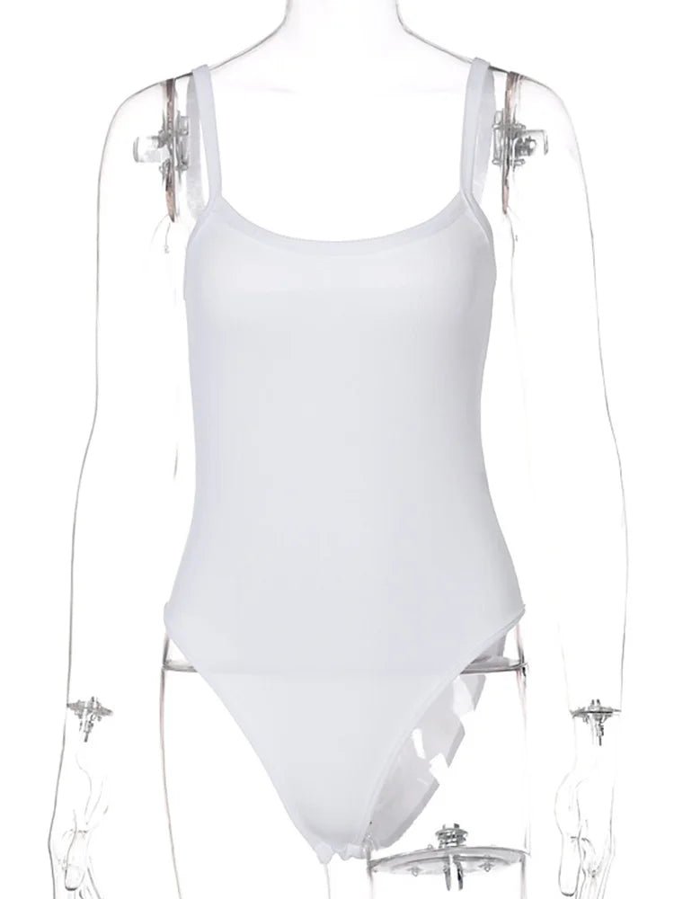 Bodycon Bodysuit Basic für Damen