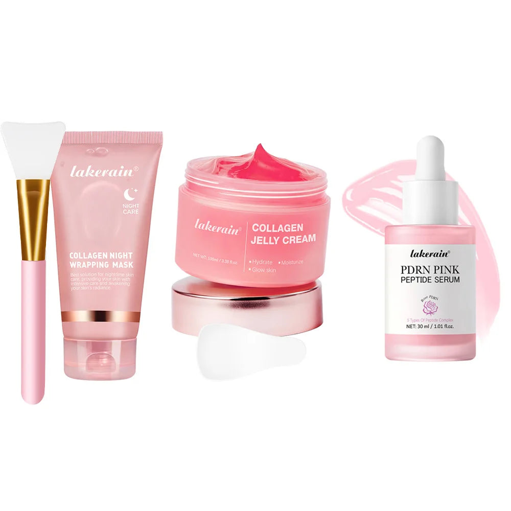 Koreanische Tiefe Kollagen Maske Peel Off Maske Gesicht Anti Falten Lifting Hautpflege Masken Bio Pack Nacht Verpackung Frau Übernachtung Haut