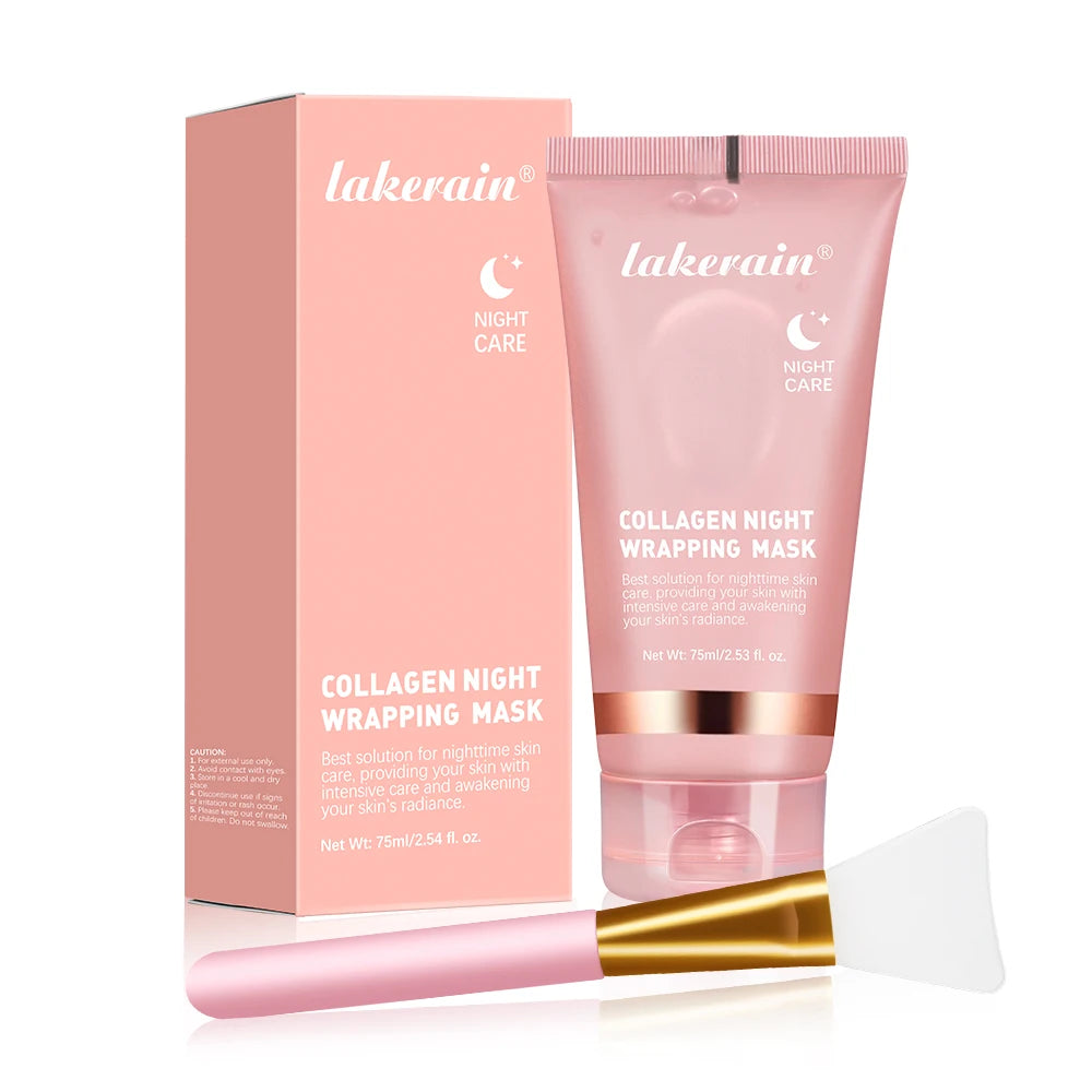 Koreanische Tiefe Kollagen Maske Peel Off Maske Gesicht Anti Falten Lifting Hautpflege Masken Bio Pack Nacht Verpackung Frau Übernachtung Haut
