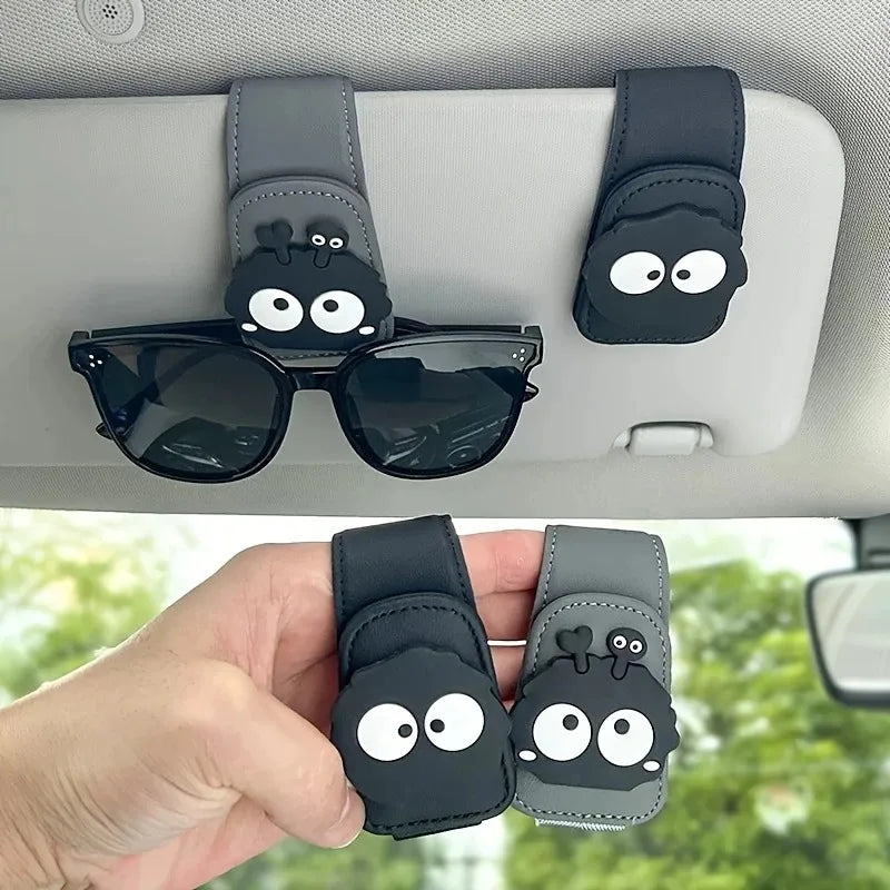 Auto Brillenhalter für Sonnenblende – Multifunktional, Magnetisch