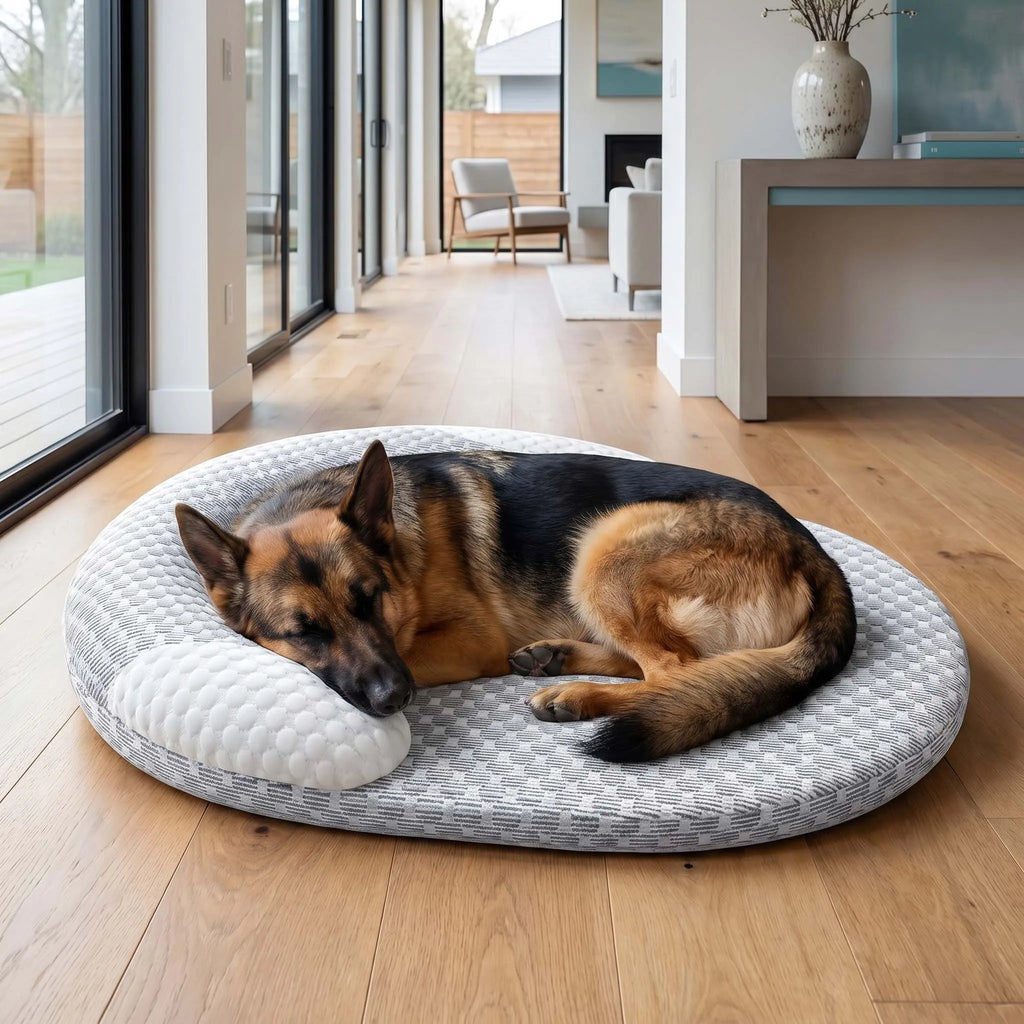 Kühlendes Haustierbett – Eisseiden-Kühlmatte für Hunde &amp; Katzen