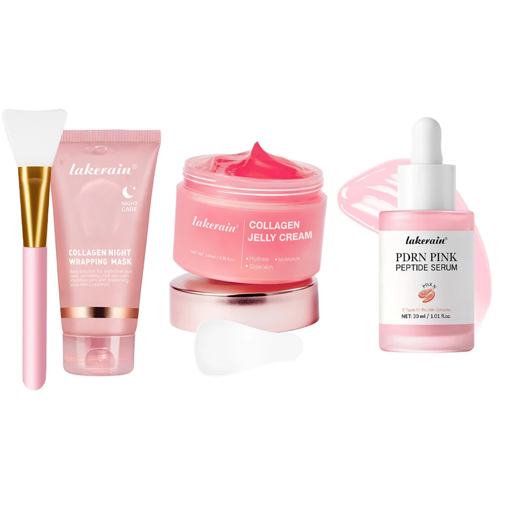 Koreanische Tiefe Kollagen Maske Peel Off Maske Gesicht Anti Falten Lifting Hautpflege Masken Bio Pack Nacht Verpackung Frau Übernachtung Haut