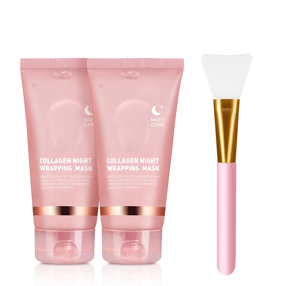 Koreanische Tiefe Kollagen Maske Peel Off Maske Gesicht Anti Falten Lifting Hautpflege Masken Bio Pack Nacht Verpackung Frau Übernachtung Haut