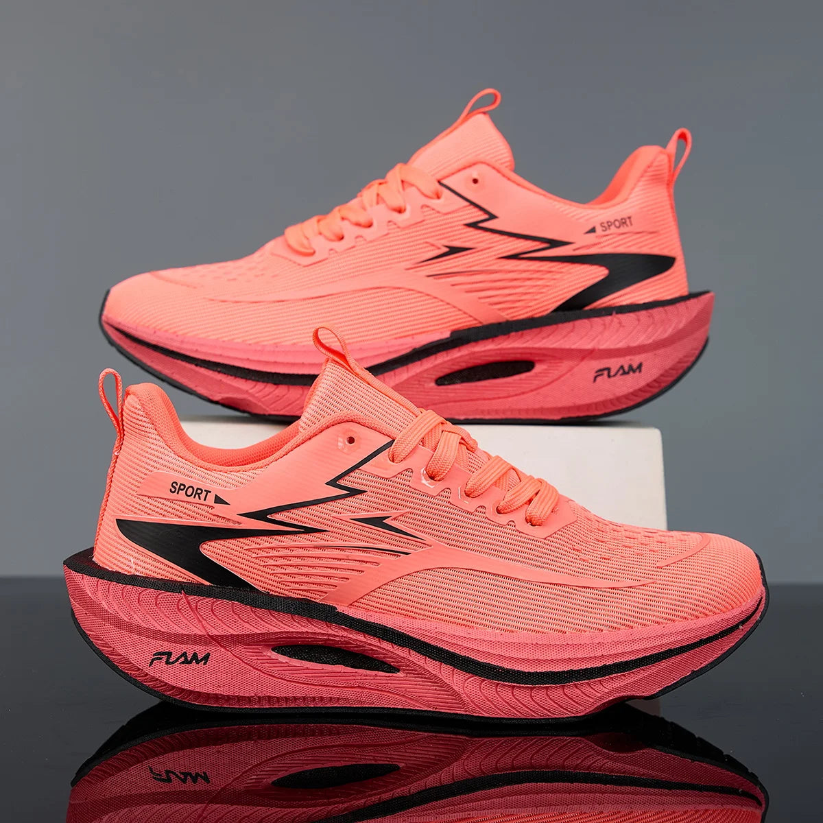 Herren-Sport-Laufschuhe – Atmungsaktiv, Leicht, Rutschfest