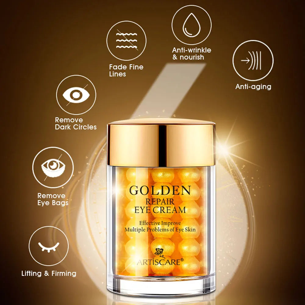 Artiscare 24 Karat Gold Hautpflege Set – Gesichtsessenz, Augencreme & Serum