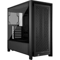 Corsair 4000D Mid-Tower Gehäuse – Schwarz | 2x USB-A | 1x USB-C | Tempered Glass